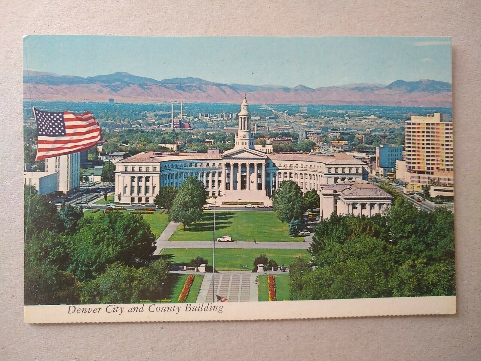US Denver County Building Photo  Postcard Colorado , New