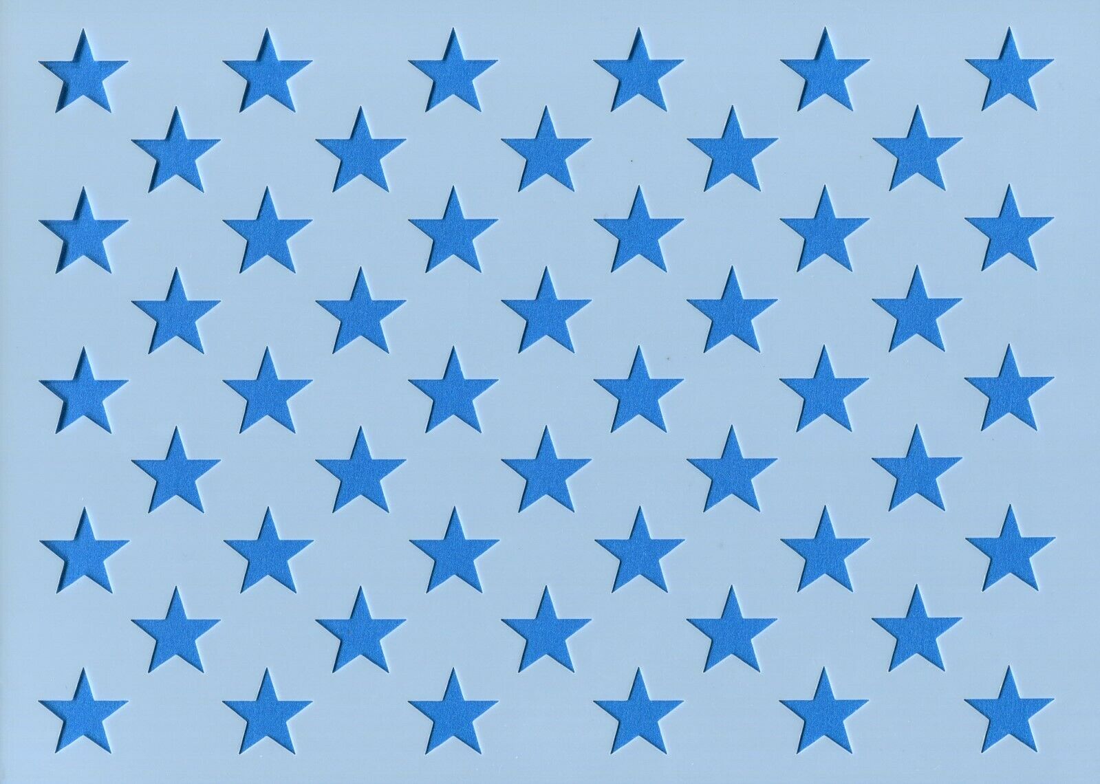 50 Star Flag Union Mylar Multi Use Stencil For The 37